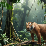 **

A self-directed learner as a wild animal in a jungle, actively exploring and adapting to new environments to survive, symbolizing adaptability in a rapidly changing world.

**
