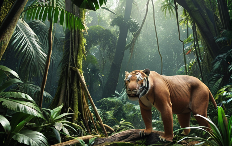 **

A self-directed learner as a wild animal in a jungle, actively exploring and adapting to new environments to survive, symbolizing adaptability in a rapidly changing world.

**